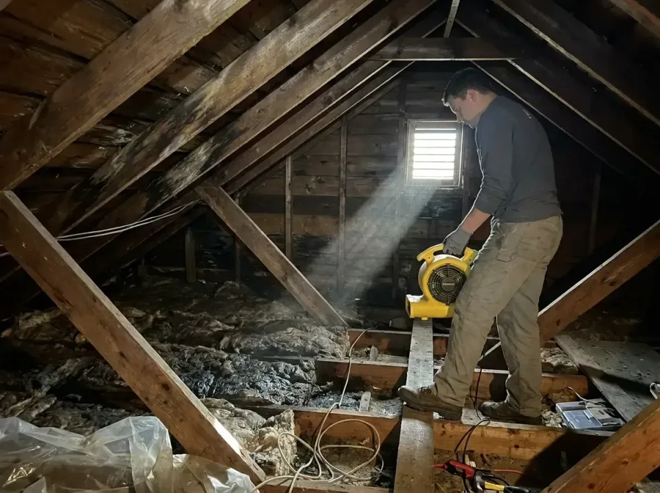 attic-water-damage-drying-proc-007 — frequently asked questions, Emergency Water Extraction & 24/7 Flood Response in Kenly,…